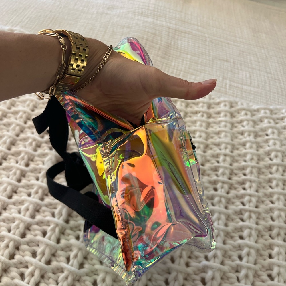 Equinox Small Rainbow Translucent Backpack - Picture 2 of 3